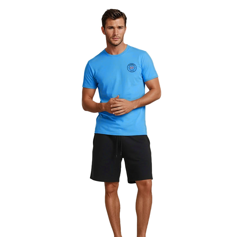 subora, subora surf, Subora Surf Co, coasty, coasty logo, coasty logo tshirt, living in the moment, shiggles, surf, surfing, beach, swimwear, summer, tshirt, Subora Coasty Tee blue