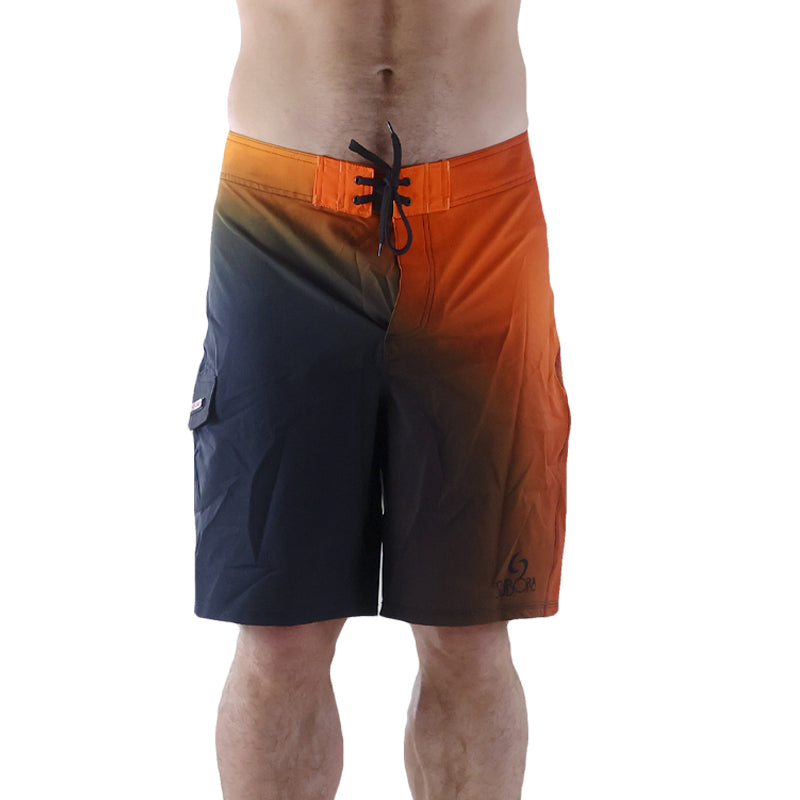 Subora, Subora surf, Subora surf co, mens boardshorts, mens boardies, mens swimwear, surf, surf clothes, mens swim clothes., mens swimwear, blue boardshorts, living in the moment, shiggles, boardies, boardshorts,  beach, summer,  Mirabilis, Mirabilis boardshorts, orange surf boardshorts