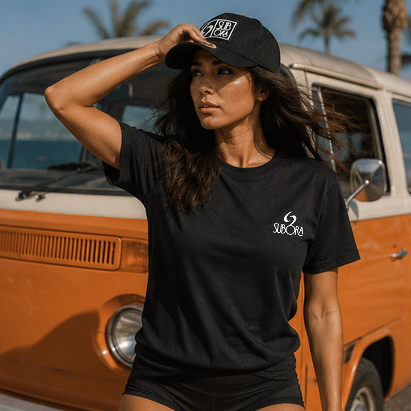 Subora "Ombak" Flexfit Cap Black/White