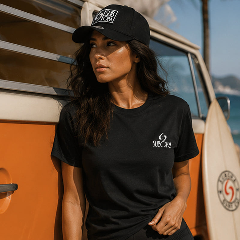 Subora "Ombak" Flexfit Cap Black/White
