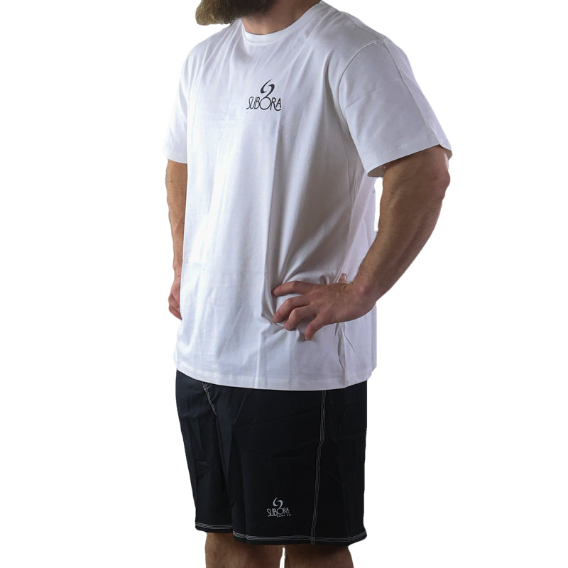 subora, subora surf, Subora Surf Co,  living in the moment, shiggles, surf, surfing, beach, swimwear, summer, tshirt, Subora  Welzy, Chaos on cotton, statue, Statue of Liberty, Liberty, Tee, 