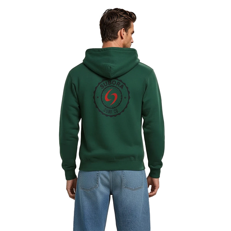 Subora, subora surf, Subora Surf Co, hoodie, green hoodie, Coasty, Coasty Logo, Coasty Logo Hoodie, Living in the moment, shiggles, surf, surfing, surf wear, beach, summer, 