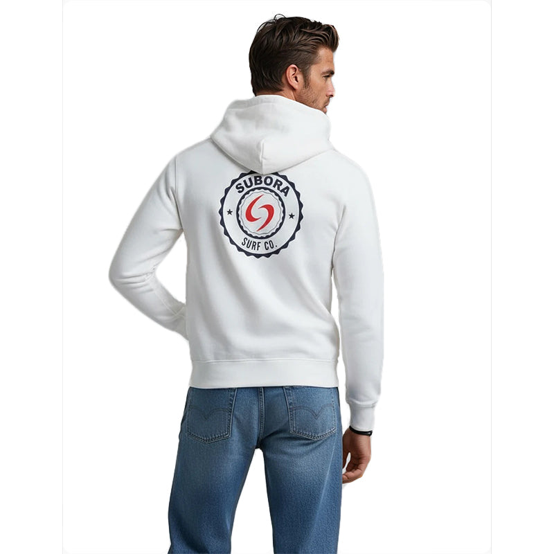 Subora, subora surf, Subora Surf Co, hoodie, white hoodie, Coasty, Coasty Logo, Coasty Logo Hoodie, Living in the moment, shiggles, surf, surfing, surf wear, beach, summer, 