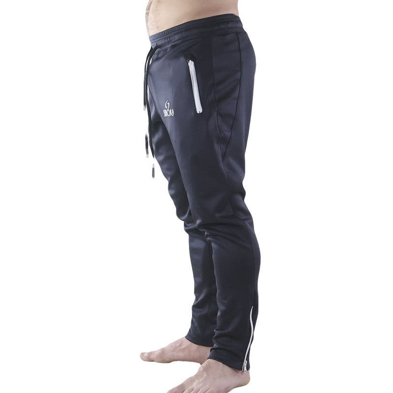 Subora Mirabilis Track Pants., performance surf track pants, athletic stretch track pants, moisture wicking track pants track pants for surfers, surf warm up track pants, lightweight performance pants gym and beach track pants, 
wet-ready athletic track pants, Subora performance track pants, Living in the moment, high performance athletic, Navy Blue